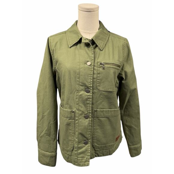 L.L. Bean Chore Jacket Heritage-Inspired Flannel Lined Canvas Jacket - Picture 5 of 9